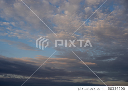 Clouds at sunset. 68336200