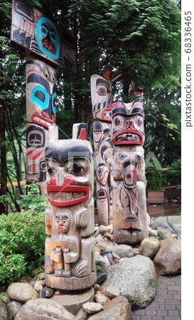 Totem pole welcome Totem pole welcome 68336465