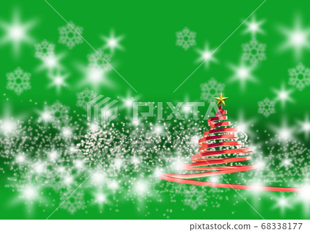 Ribbon Christmas tree metallic red green background (2) Ribbon Christmas tree metallic red green background (2) 68338177