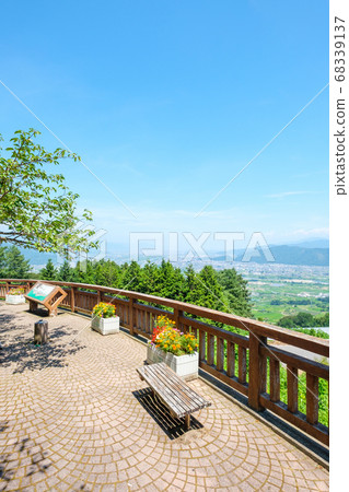 Scenery of Chikuma River Observation Park (summer) Scenery of Chikuma River Observation Park (summer) 68339137