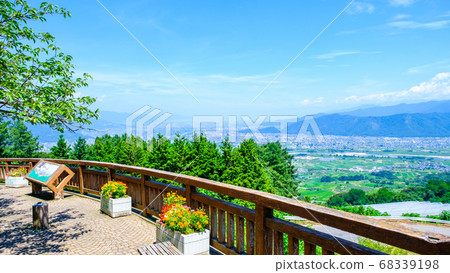 Scenery of Chikuma River Observation Park (summer) Scenery of Chikuma River Observation Park (summer) 68339198