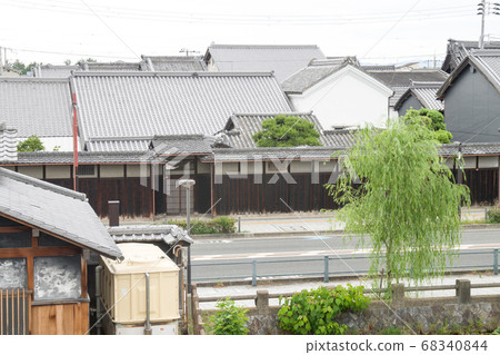 Views of the house wave of the Kishiwada merchant Views of the house wave of the Kishiwada merchant 68340844