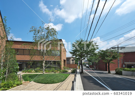 長谷川町子紀念博物館和博物館排成一排的一丁目的櫻草町的安靜住宅區 68341019