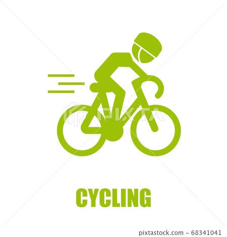 Cycling / Cycling / Bicycle Racing Icon 68341041