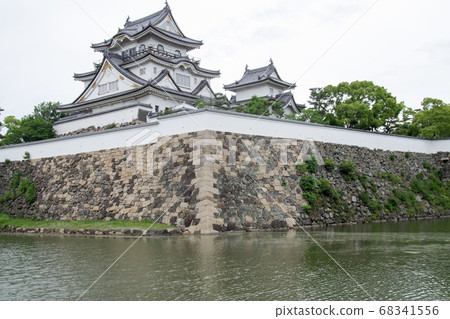View of Ishigaki and the castle tower of Kishiwada Castle View of Ishigaki and the castle tower of Kishiwada Castle 68341556