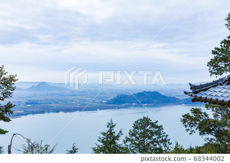 Lake Biwa from Chomyoji Temple 68344002