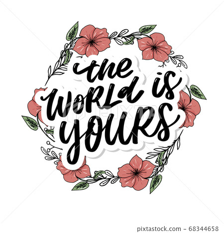 Travel life style inspiration quotes lettering. Travel life style inspiration quotes lettering. 68344658