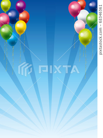 快樂和有趣的圖像背景圖:飛行的氣球氣球背景 快樂和有趣的圖像背景圖:飛行的氣球氣球背景 68346361