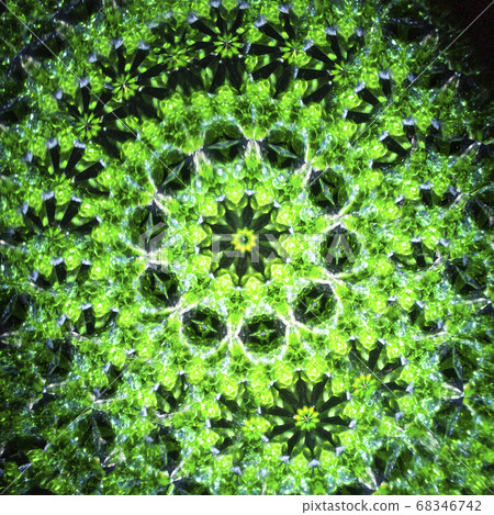 Kaleidoscope contents pattern as background Kaleidoscope contents pattern as background 68346742