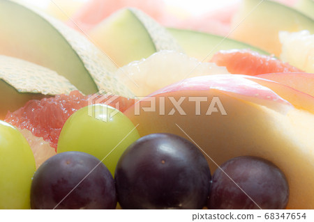 Assorted cut fruits 68347654