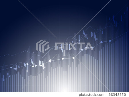 Business candle stick graph chart of stock market investment trading, Bullish point, Bearish point. trend of graph vector design. Business candle stick graph chart of stock market investment trading, Bullish point, Bearish point. trend of graph vector design. 68348350