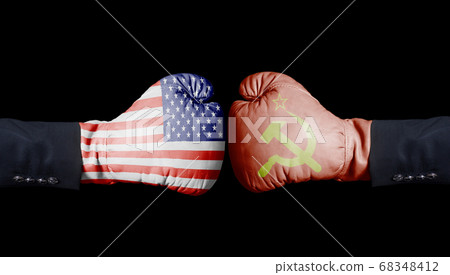 United States of America against USSR boxing 68348412
