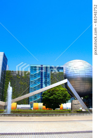 名古屋的白川公園和名古屋市科學館的風景 68348752