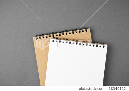 Craft spiral open notebook. 68349112