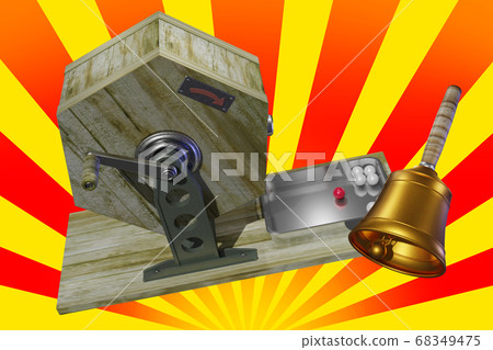 Fortune image (with effect back: 3DCG) 68349475