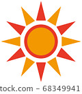 Illustration of the sun 68349941