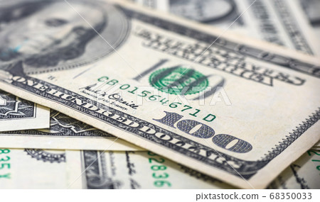close up of a one hundred dollar bill close up of a one hundred dollar bill 68350033