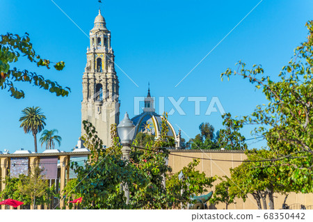 California tower in Balboa park 68350442