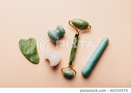 Set of Gua Sha massage tools 68350476