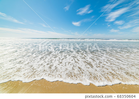 white water in Pacific Beach 68350604