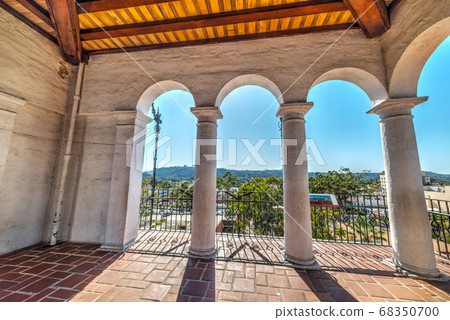 Arches in Santa Barbara courthouse Arches in Santa Barbara courthouse 68350700