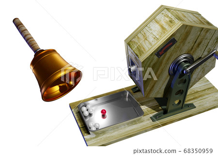Fortune drawing image (3DCG: transparent material) Fortune drawing image (3DCG: transparent material) 68350959