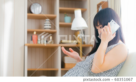 孕婦智能手機對話電話16：9 68351067