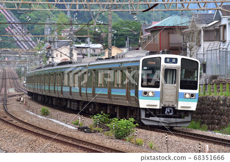 Chuo Main Line Yomotsu-Uenohara Series 211 N608 formation (Nagano) Chuo Main Line Yomotsu-Uenohara Series 211 N608 formation (Nagano) 68351666