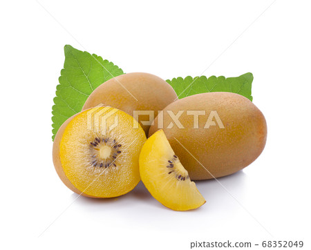 kiwi gold isolated on the white background kiwi gold isolated on the white background 68352049