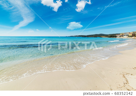 white sand in Le Bombarde beach 68352142
