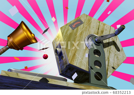 Fortune image (with effect back: 3DCG) 68352213