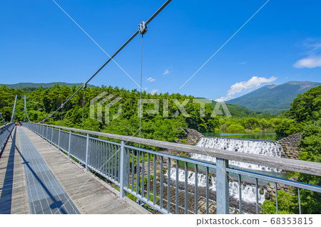 Yamabiko Suspension Bridge Yokogawa Gorge 68353815