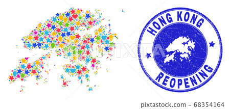 Reopening Hong Kong Map Mosaic and Distress Seal Reopening Hong Kong Map Mosaic and Distress Seal 68354164