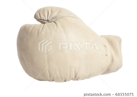 Single white boxing glove Single white boxing glove 68355075