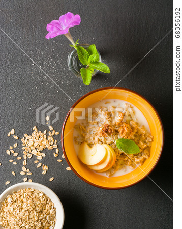morning oatmeal for breakfast. Early morning and morning oatmeal for breakfast. Early morning and 68356192