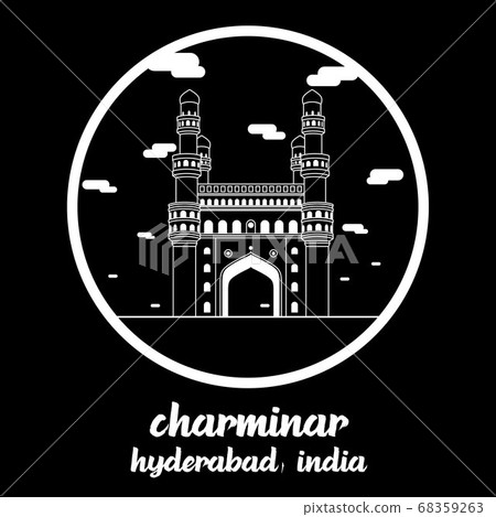 Charminar Illustration by Moiz Mohammed on Dribbble