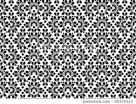 Flower geometric pattern. Seamless vector - Stock Illustration ...