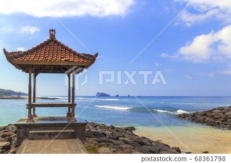 Morning atmosphere in Sanur Beach, Bali, Indonesia.Summer sunny day. Morning atmosphere in Sanur Beach, Bali, Indonesia.Summer sunny day. 68361798