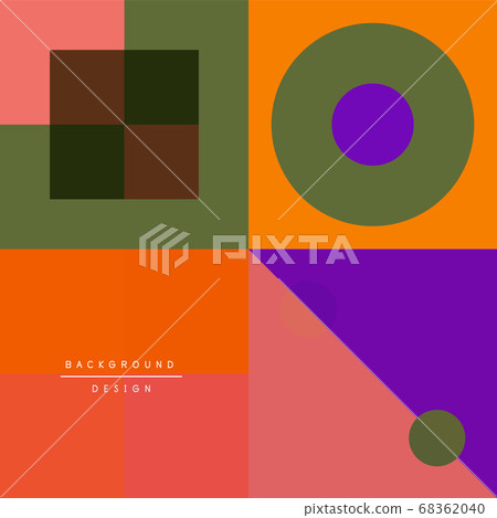 Neo memphis geometric pattern with circles, squares and lines. Pop art abstract background for covers, banners, flyers and posters and other templates Neo memphis geometric pattern with circles, squares and lines. Pop art abstract background for covers, banners, flyers and posters and other templates 68362040