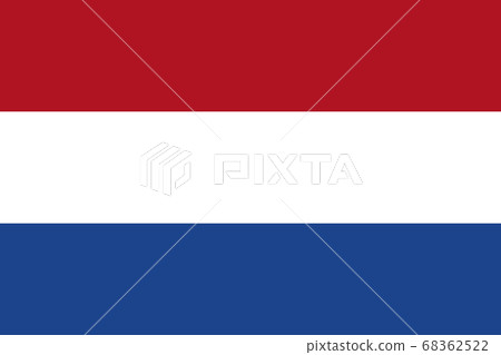 National flag of the Netherlands. The main symbol 68362522