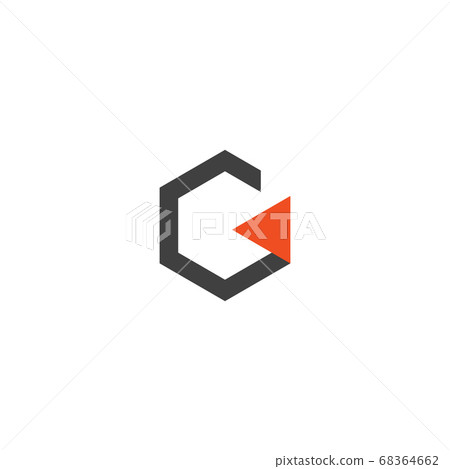 G letter initial icon logo design vector template - Stock Illustration ...