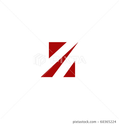 Z letter initial icon logo design vector template - Stock Illustration ...