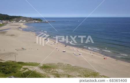 Onjuku beach taken by drone, part 3 68365400