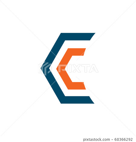 C letter initial logo design vector template - Stock Illustration ...