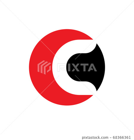 C letter initial logo design vector template - Stock Illustration ...
