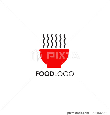 Food logo design with using bowl icon template Food logo design with using bowl icon template 68366368