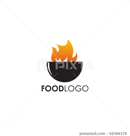 Food logo design with using bowl icon template Food logo design with using bowl icon template 68366376