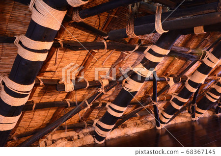 Shirakawago Gassho structure attic Shirakawago Gassho structure attic 68367145