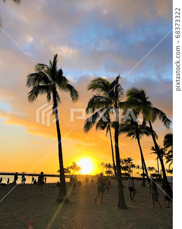 Hawaii Waikiki Sunset Beach Hawaii Waikiki Sunset Beach 68373322