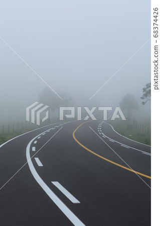 Horse Pasture Fog Horse Pasture Fog 68374426